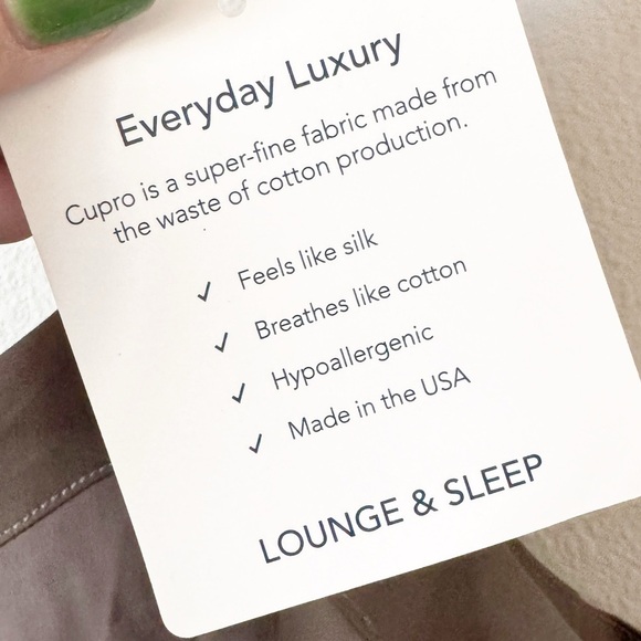 Evelyn & Bobbie Taupe Lounge/ Sleep Camisole - Picture 2 of 8